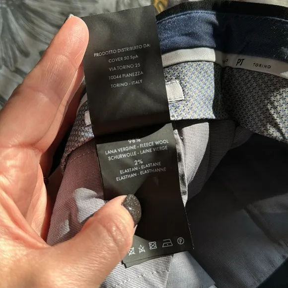 NWT Men’s PT Turino Will Slim Fit Dress Pant