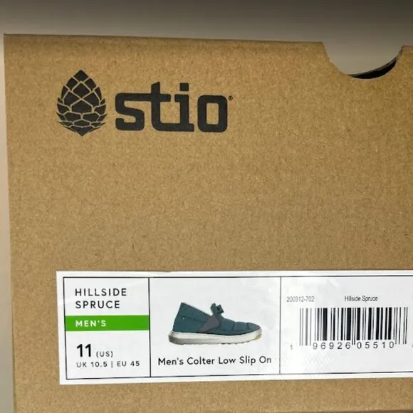 NWT Men’s Stio Colter Low Slip On – Size 11