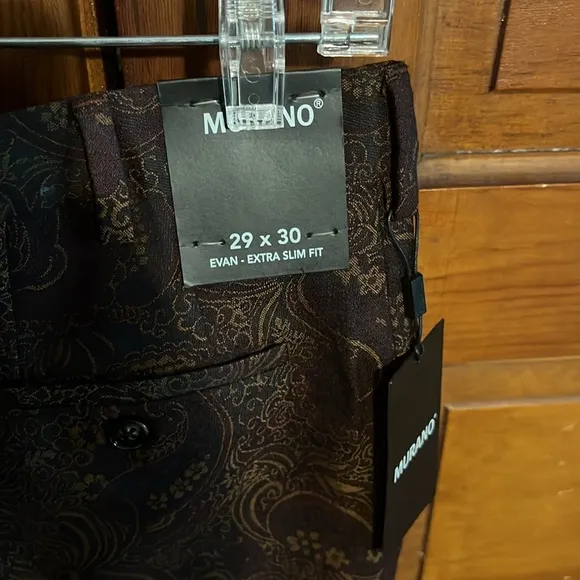 NWT MURANO Evan Extra Slim Fit Pants 29x30