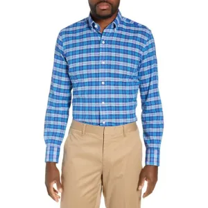 NWT Nordstrom Ledbury Seabrooke Check Dress Shirt