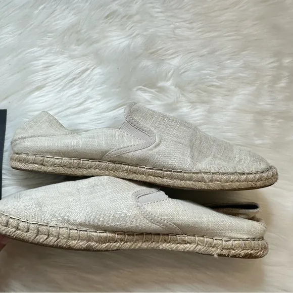 NWT Olukai Kaula Pa’a Kapa Beige Comfort Slip On Shoes Size 9.5