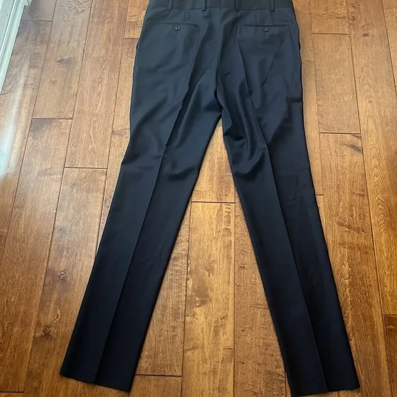 NWT Paul Betenly Super 120's Vantage Wool Slim Fit Dress Pant