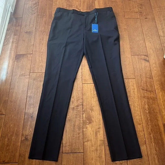 NWT Paul Betenly Super 120's Vantage Wool Slim Fit Dress Pant