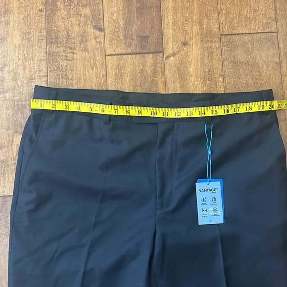 NWT Paul Betenly Super 120's Vantage Wool Slim Fit Dress Pant