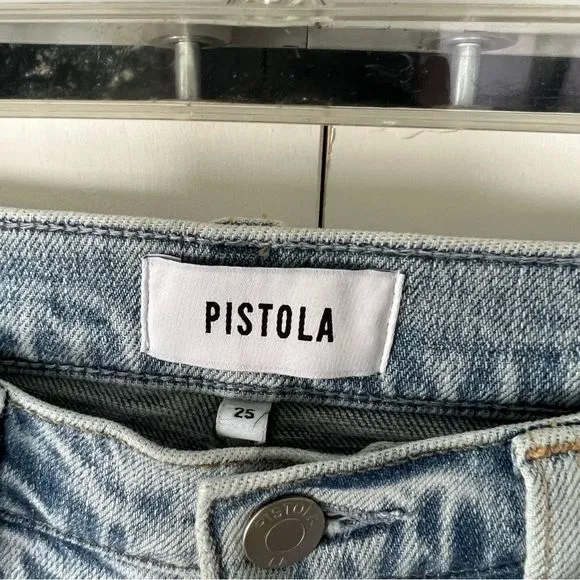 NWT Pistola Colleen High Rise Modern Slim Boot in Views Distressed