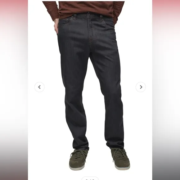 NWT Prana Men’s Bridger Slim Fit Jean 32”x30” Denim
