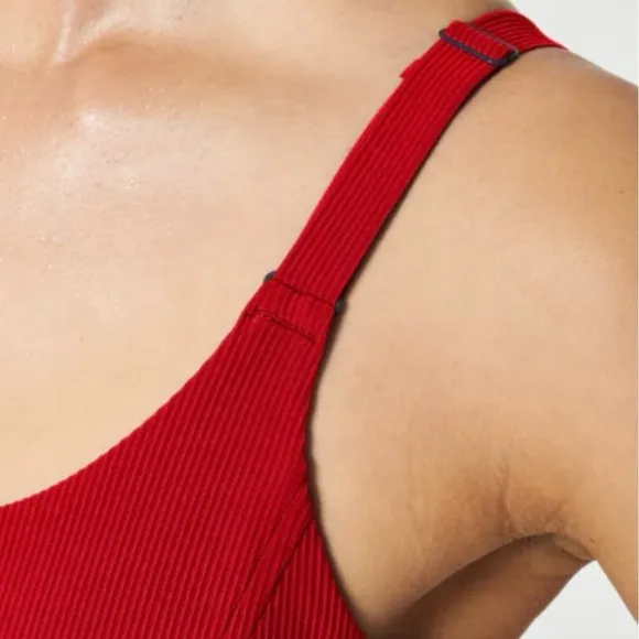 NWT - SPANXshapeT™ GetMoving RibbedDress - Red - Size: Large