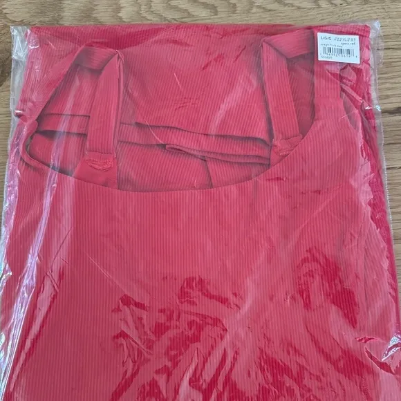 NWT - SPANXshapeT™ GetMoving RibbedDress - Red - Size: Large