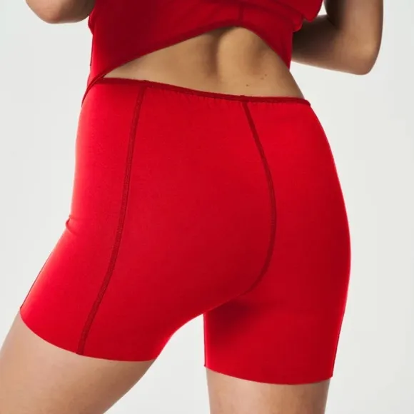 NWT - SPANXshapeT™ GetMoving RibbedDress - Red - Size: Large