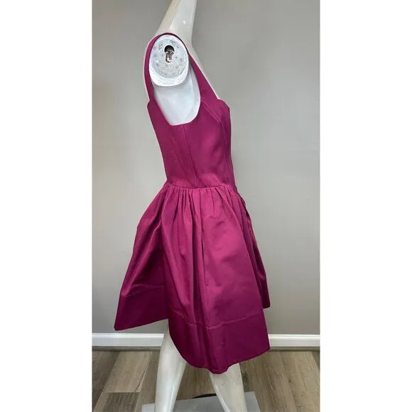 NWT Staud Landscape Fit &amp; Flare Minidress Size 10 $450