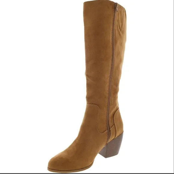 NWT STYLE &amp; CO | Faux Suede Mid Calf Boots