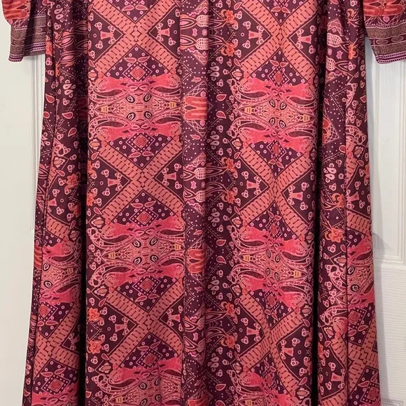 NWT Summer Maxi Dress Orange Size XXL