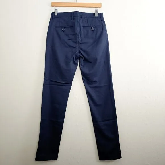 NWT Ted Baker SeyII Slim Fit Plain Trouser Mens Dress Pant Navy