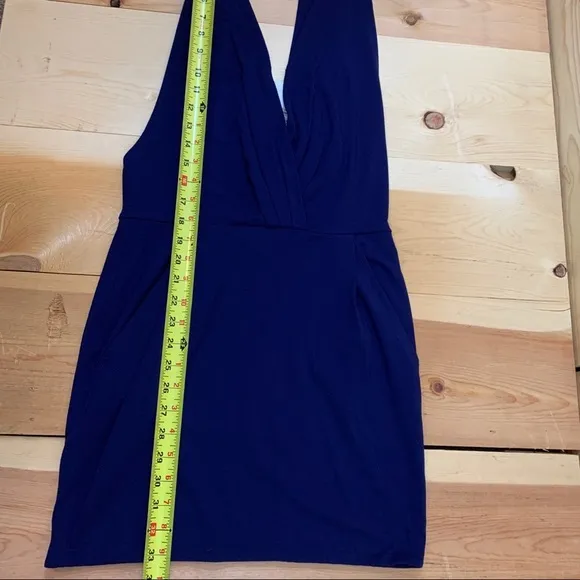 NWT tsesay spectrum slim fit blue minidress XS