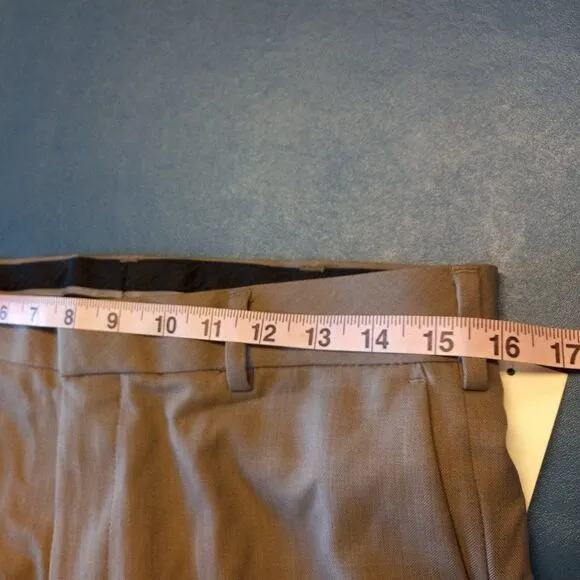 NWT Van Heusen Men's 30X30 Slim Fit Flex Waistband Natural Stretch Pants