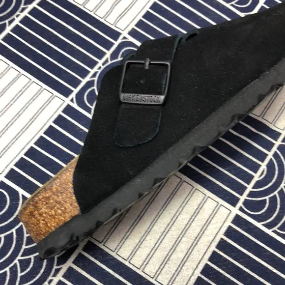 🌟NWT - Women's Black Suede Birkenstock Boston Shoes - Narrow Fit