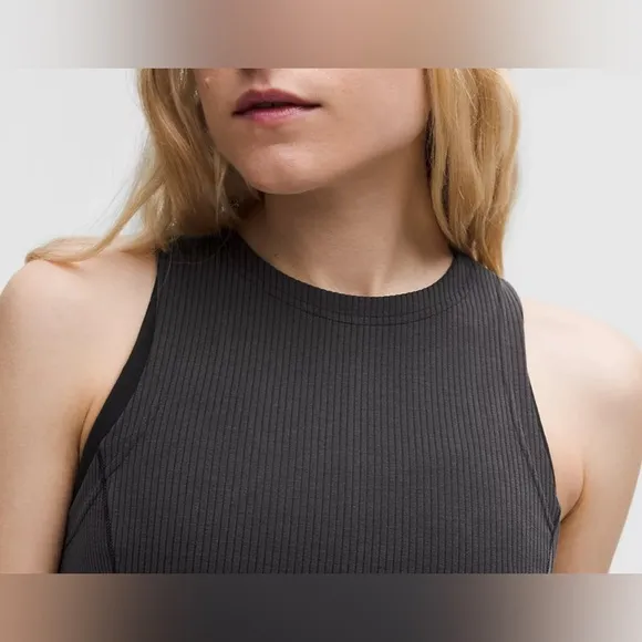 NWT•Lululemon Ribbed Softstreme Slim-Fit Tank Dresssize 12 $138 retail