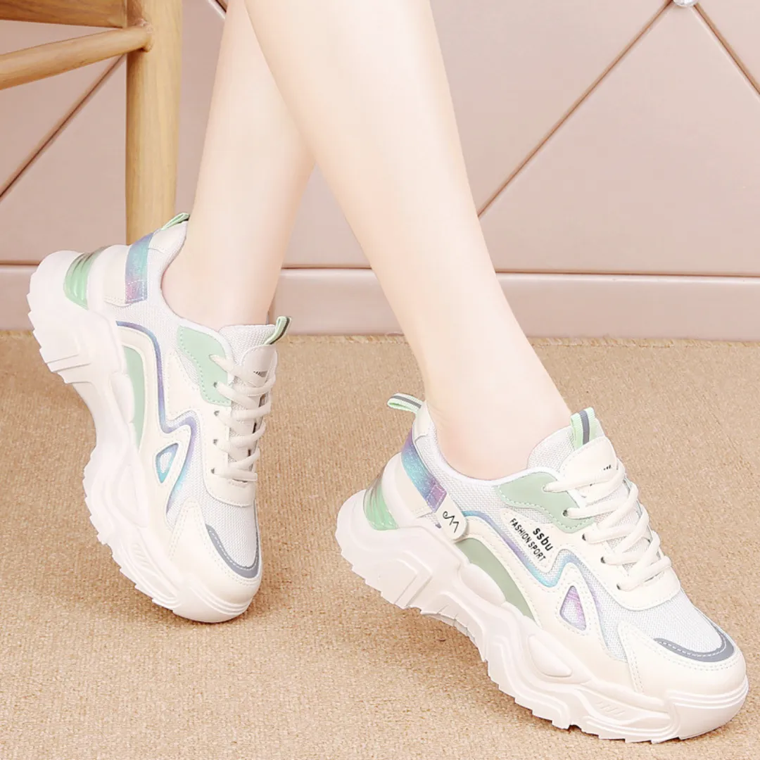 OCW Orthopedic Women Shoes Breathable Air Cushioning Chunky Shoes