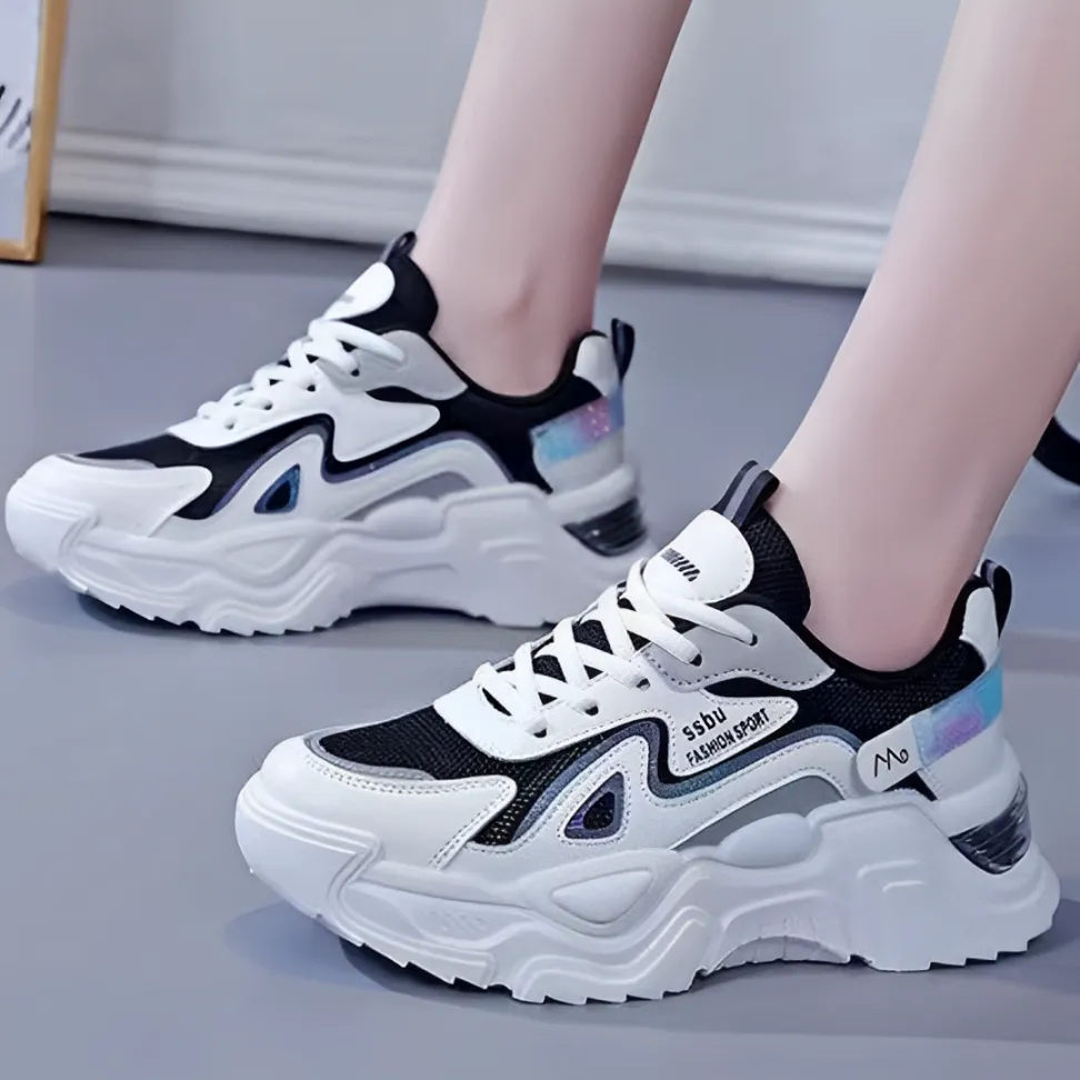 OCW Orthopedic Women Shoes Breathable Air Cushioning Chunky Shoes