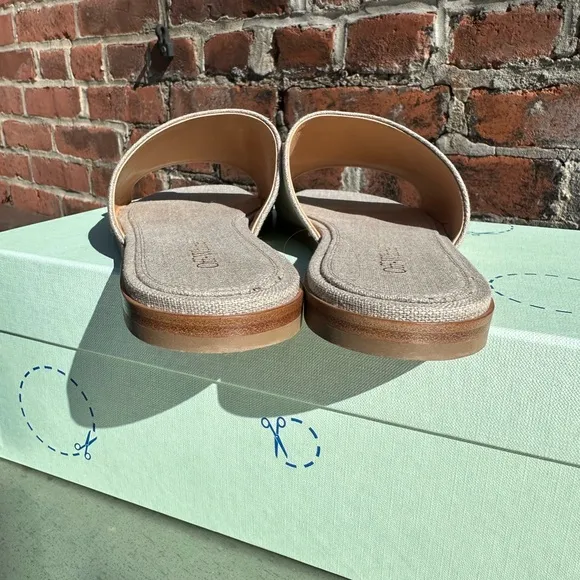 Off-White Paper Clip Slide Sandal - size 8
