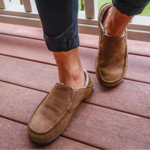 Olukai Men's Brown Slippers