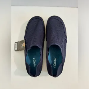 Olukai Men's Nohea Mesh Slip On Sneakers Trench Blue Comfort Shoes Size 11.5