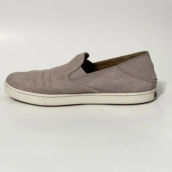 OLUKAI Pahuea Women’s Size 9 Pink Slip On Suede Loafer Sneaker Slipper Shoes