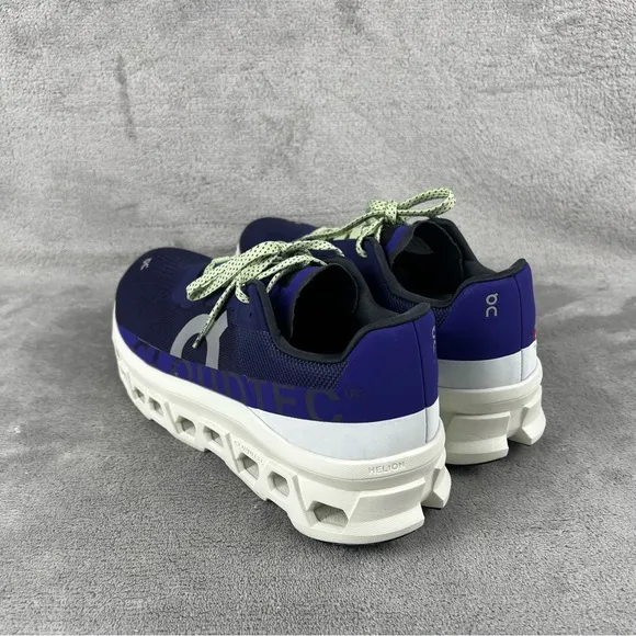 On Cloud Men's Cloudmonster Acai Aloe Sz 10.5 Purple Running Training Shoes EUC