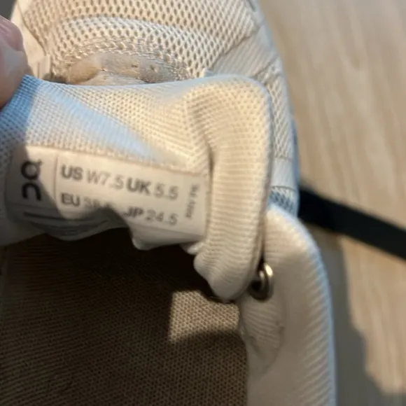 On CLOUD | Well-loved On Cloud Gym Shoes | Box Included | White | Size 7.5