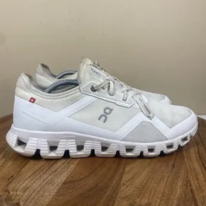 On Cloud X3 AD Undyed White Womens White Size 9 Athletic Running Shoes Sneakers