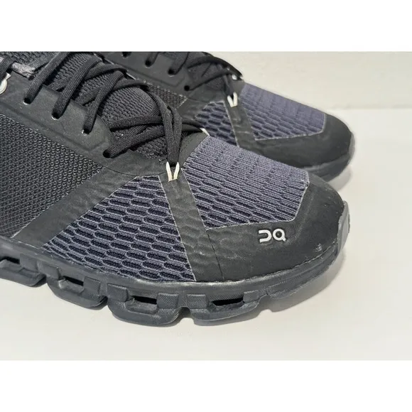 On Cloudflyer Mens Running Shoes Sneakers Sz 7.5 Black Gray Sneakers Gym Casual