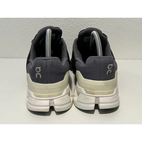 On Cloudflyer Mens Running Shoes Sneakers Sz 7.5 Black Gray Sneakers Gym Casual