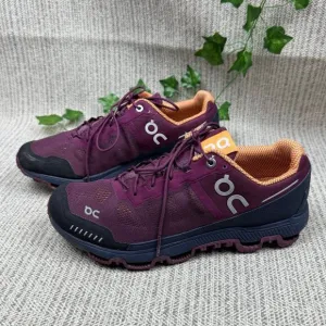 On Cloudventure Mulberry Salmon Athletic Shoes Women's Size 8.5