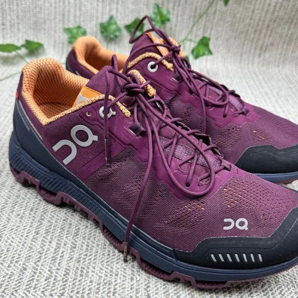 On Cloudventure Mulberry Salmon Athletic Shoes Women's Size 8.5