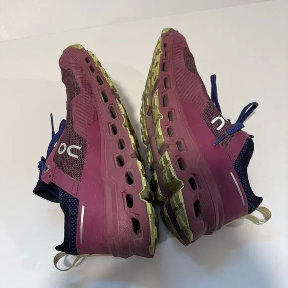 On Running Women's Cloudultra Sneakers Shoes Dark Pink 10 Workout Active Gym