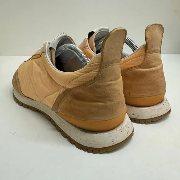 Oncept Tokyo Men's Retro Sneakers Running Shoes Peach Suede Nylon Size 7.5
