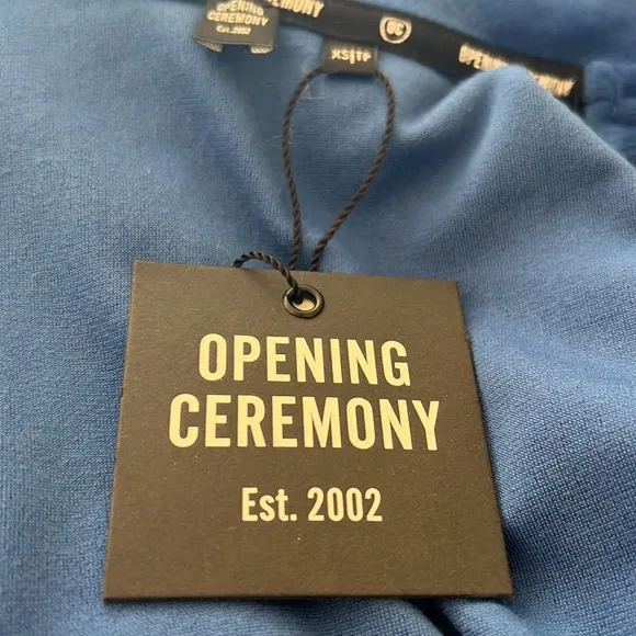 Open Ceremony zipper front dress sz Xs NWT