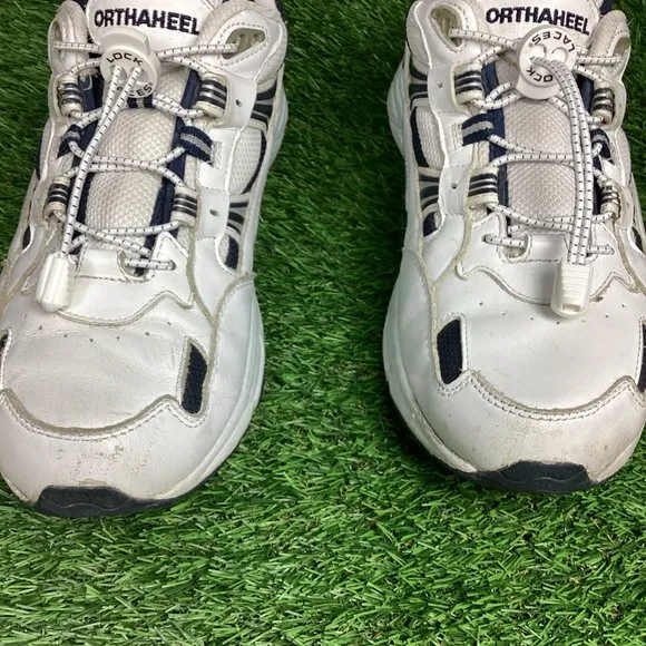 Orthaheel White Orthopedic Walking Shoes Sneakers Plantar Fasciitis 9.5