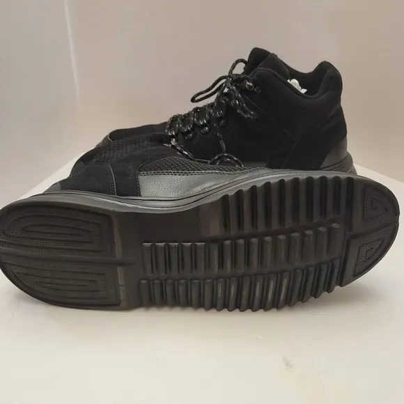 OrthoComfoot Hiking Boots Men's Sz 12 Black Orthopedic Waterproof Walking Shoe