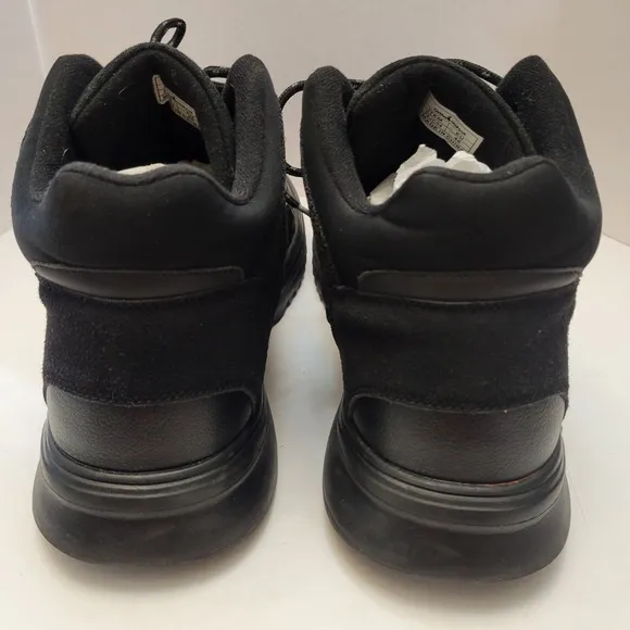 OrthoComfoot Hiking Boots Men's Sz 12 Black Orthopedic Waterproof Walking Shoe