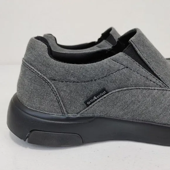 OrthoComfoot Men's Slip On Loafers,Arch Support Extra Cushioning &amp; Pain.…