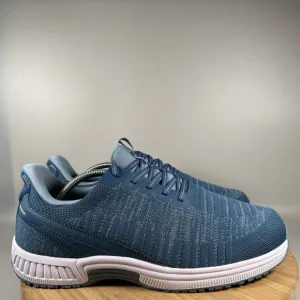 Orthofeet 20014 Yari Shoes Men's 11 4E Wide Blue Orthopedic Lace Up Sneakers NEW