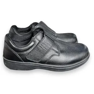Orthofeet 510 Black Leather Orthopedic Pain Relief Shoes Men’s Size 10 Medium