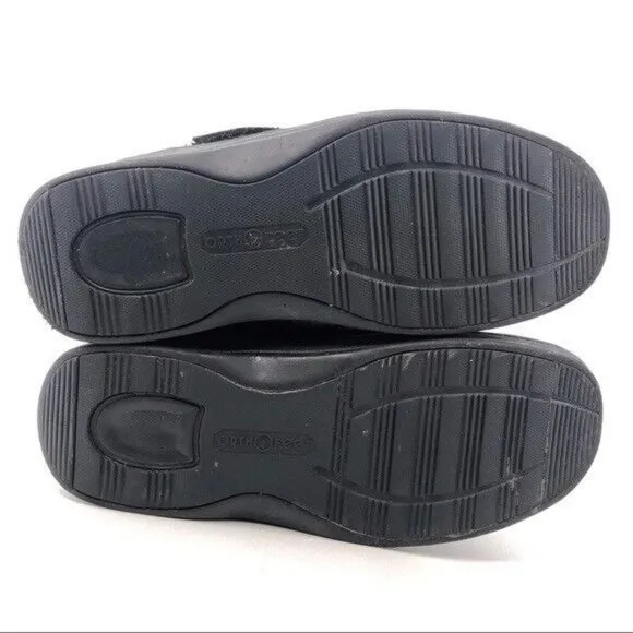 Orthofeet 525 Bismarck Stretch Orthotic Shoes 9 4E Wide