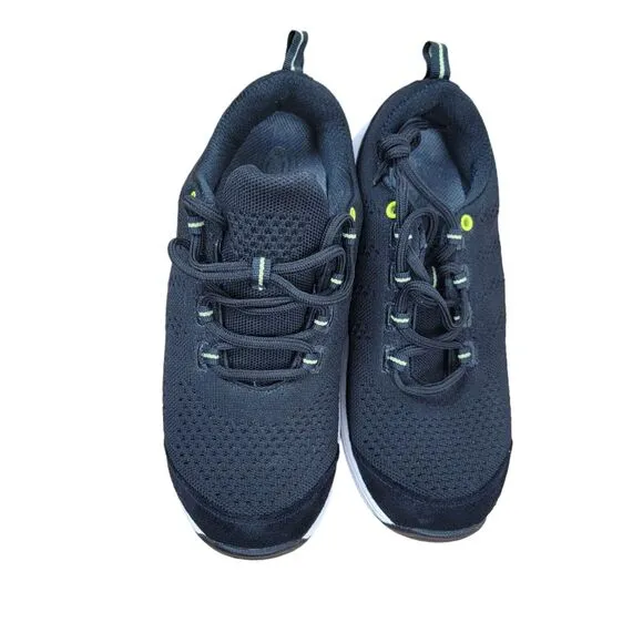 Orthofeet Biofit 981 Womens Size 9 Wide Black Orthopedic Diabetic Shoes Sneakers