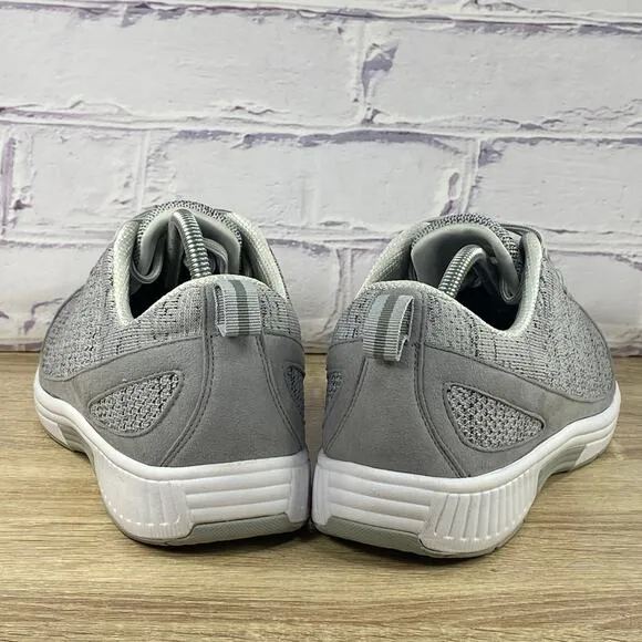 Orthofeet Lava Orthopedic Comfort Shoes Men's 9.5 X-Wide Gray Knit Sneakers 613