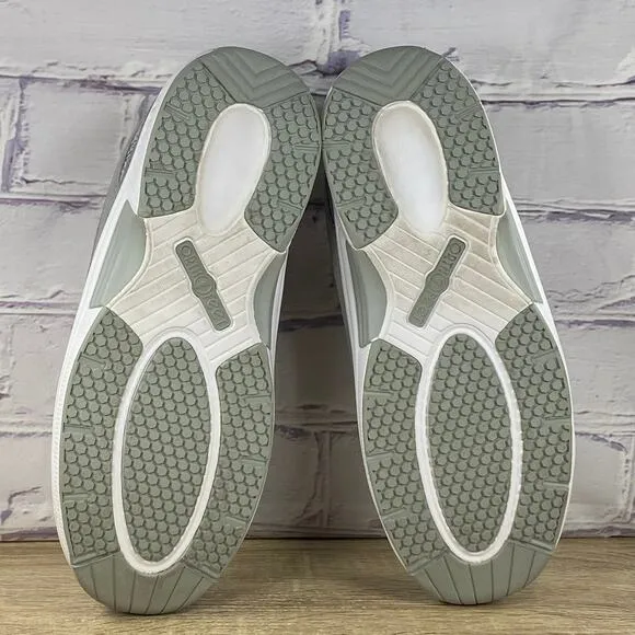 Orthofeet Lava Orthopedic Comfort Shoes Men's 9.5 X-Wide Gray Knit Sneakers 613