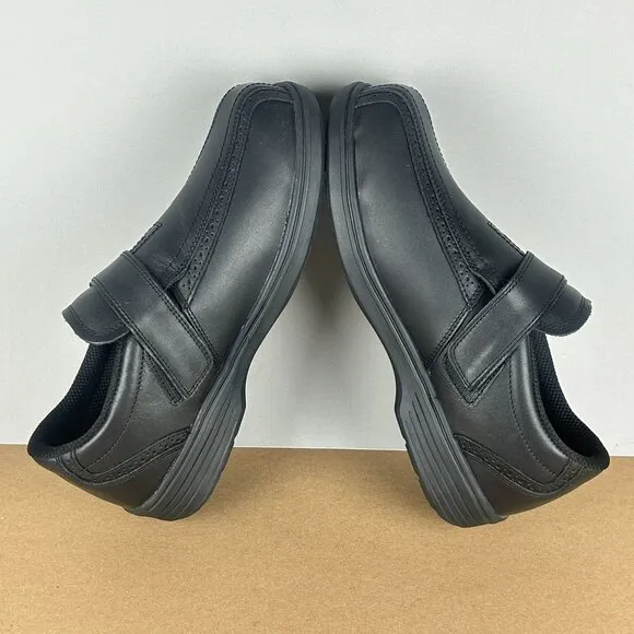 Orthofeet Lincoln Center Orthopedic Comfort Shoes Mens 10.5 Black Extra Wide