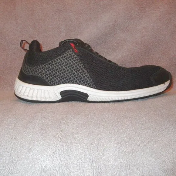 OrthoFeet Men's SNEAKER Size 12 2E EDGEWATER Stretch ORTHOPEDIC Comfort WALK