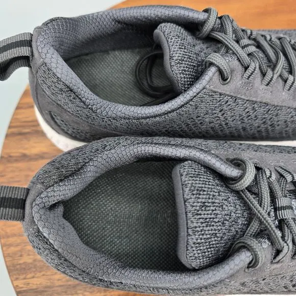 Orthofeet Shoes Men's 8.5 D Gray Lava Walking Orthopedic Athletic Sneakers